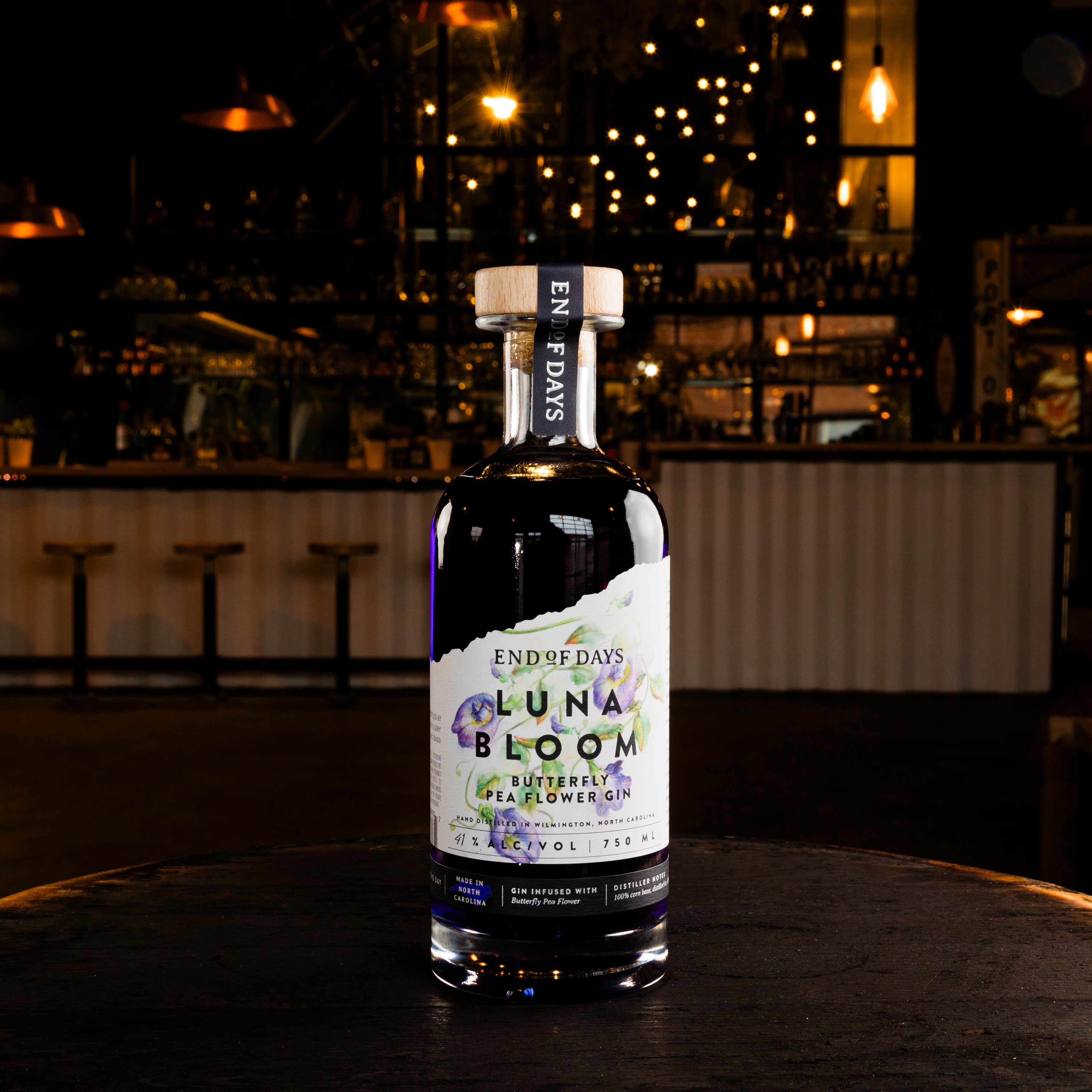 Luna Bloom Butterfly Pea Flower Gin (700ml)